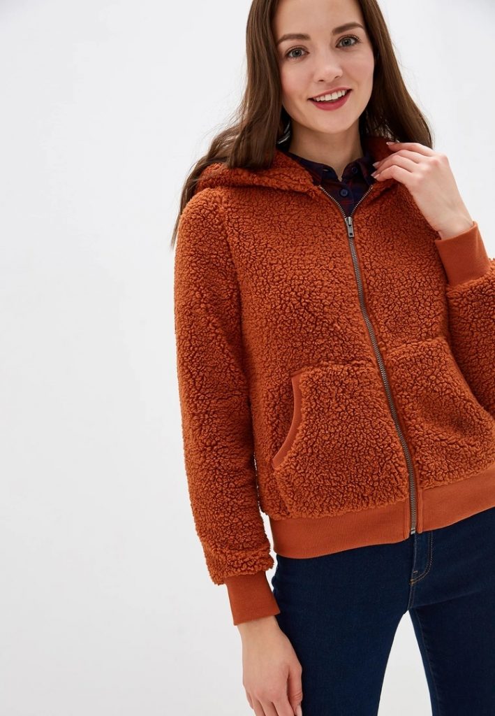 women fleece jacket free pattern