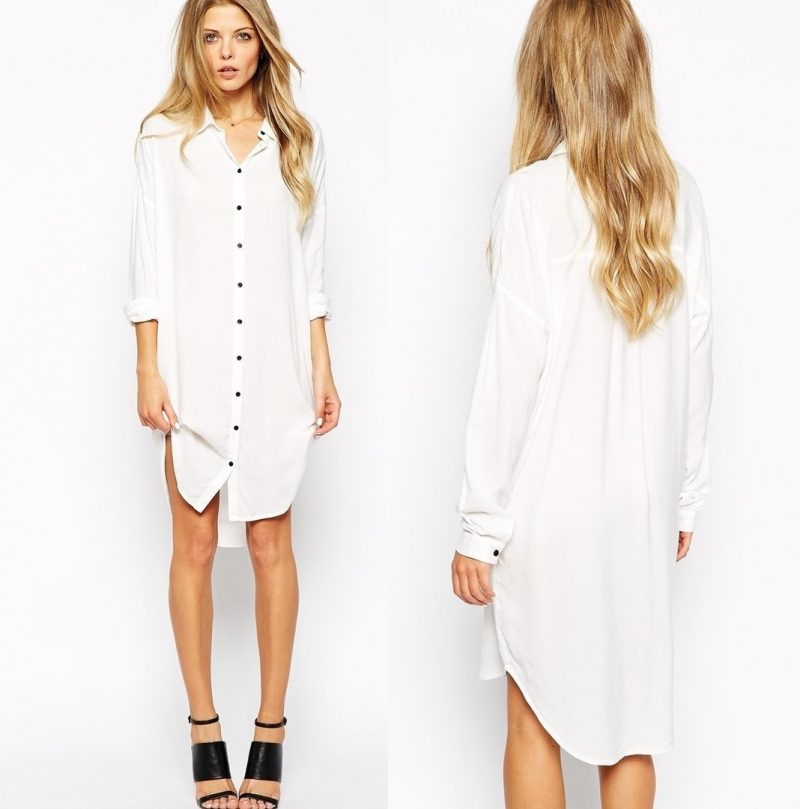 long shirt dresses h&m