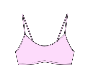 Tami Bra - Free Sewing pattern (Sizes XXS-2XL) - Do It Yourself