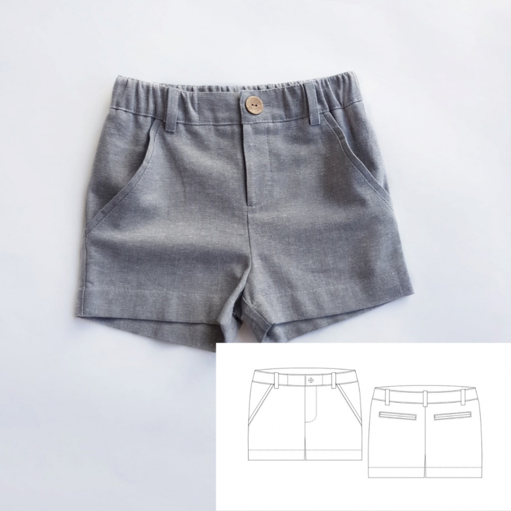 Children's Shorts (Sizes 12M-10T)