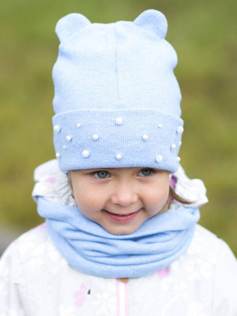 Hat With Ears And Snood Sewing Pattern (Sizes 12M-10T)