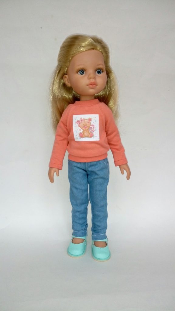 Jeans Sewing Pattern For Doll