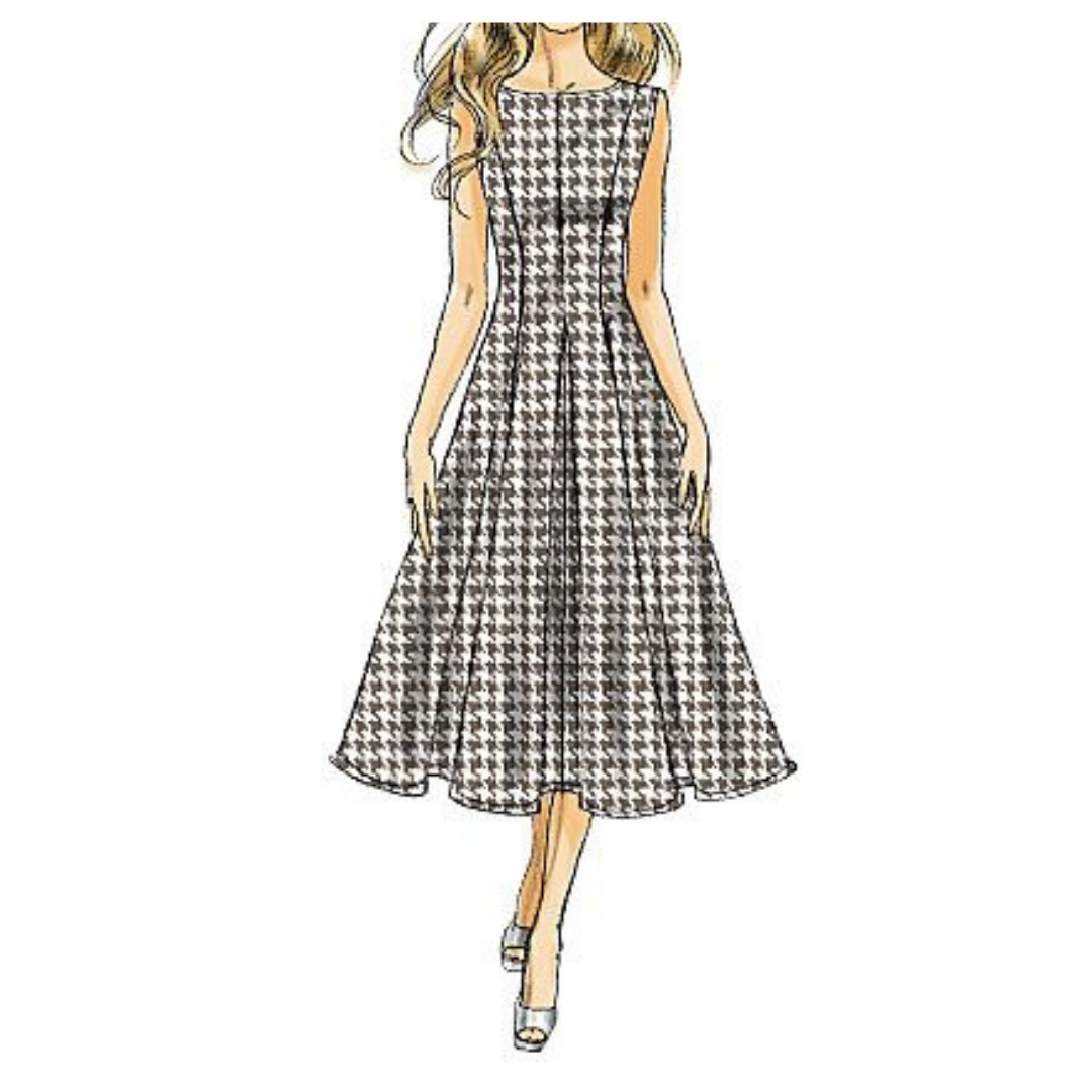 A Line Summer Dress Sewing Pattern For Women Sizes 34 48 Eur Do It Yourself For Free