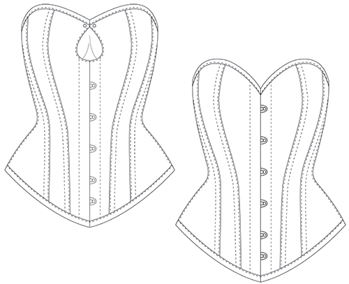 Free Corset Patterns - Do It Yourself For Free