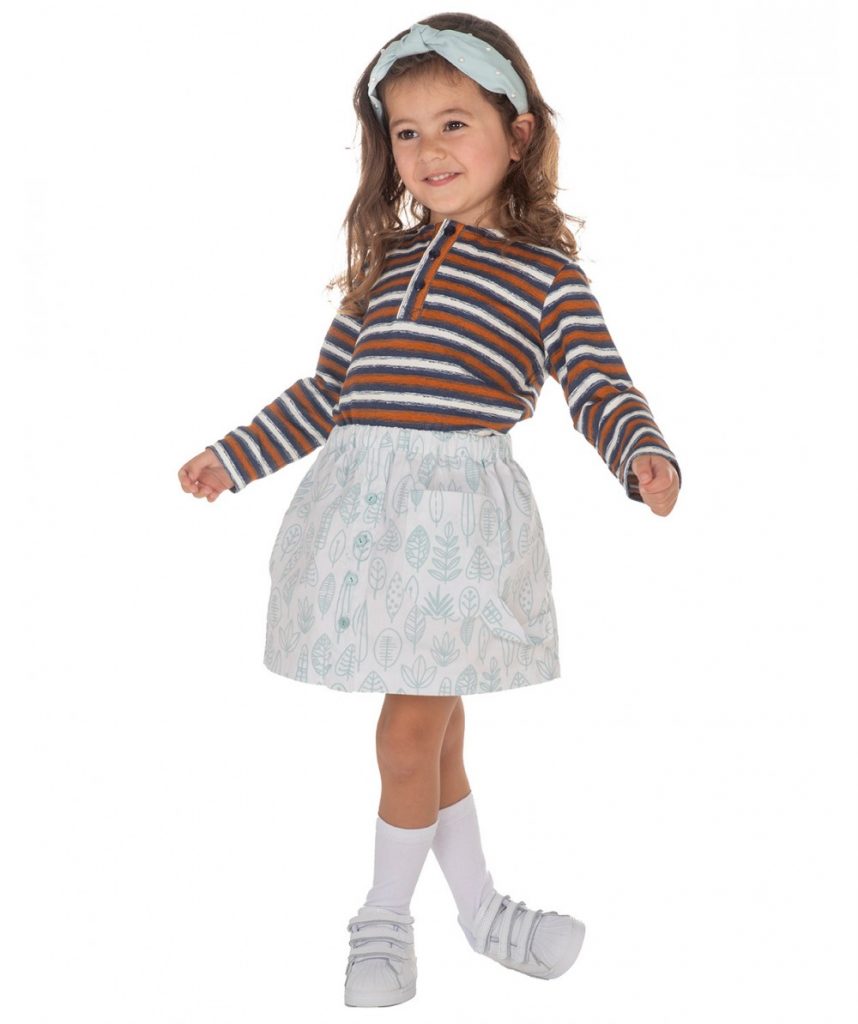 Knit Skirt Sewing Patter For Girls (Sizes )