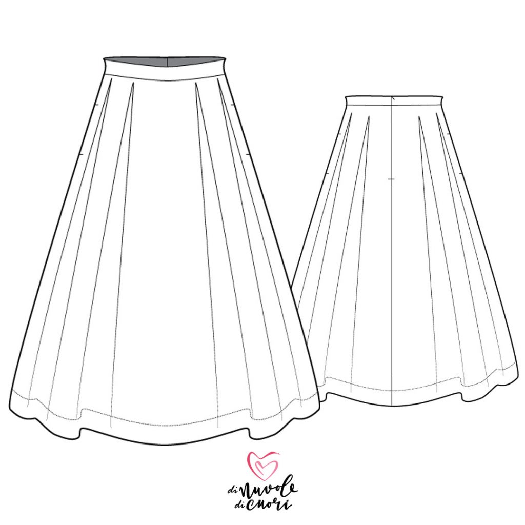 Alice Skirt Sewing Pattern For Women