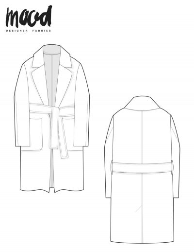 The Bellis Coat - Unisex Coat Sewing Pattern - Do It Yourself For Free