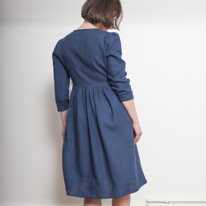 Noor Wrap Dress -Free Sewing Pattern - Do It Yourself For Free