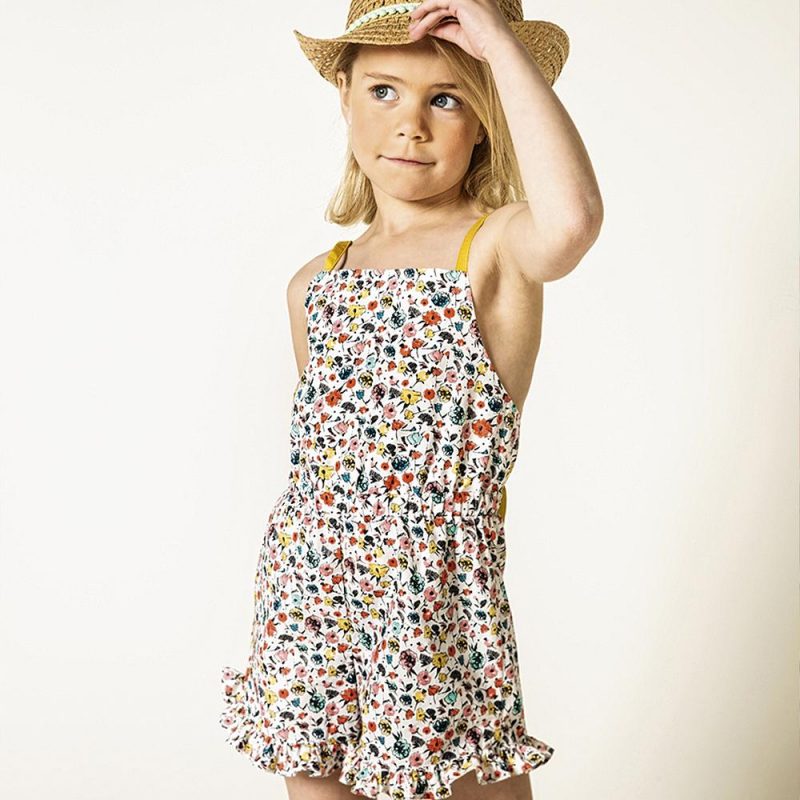 Flower Playsuit - Free Sewing Pattern - Do It Yourself