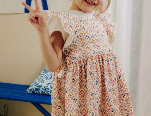 Charming Apron Dress for Your Little Ones