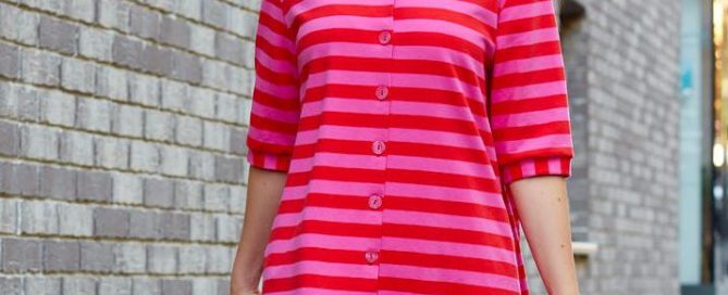 Sew Your Own Tunic with Stand-Up Collar: Free Pattern