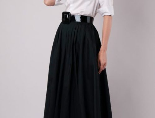 The Bristol Button-Up and Faye Floor-Grazing Skirt: Free Sewing Patterns for Timeless Elegance