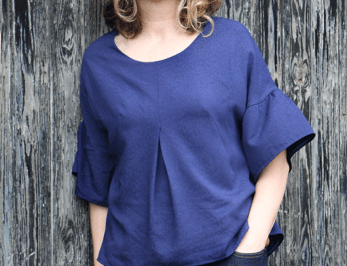 Modern Peasant Top – Free Pattern for a Timeless Style