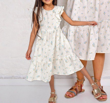 Sweet and Stylish: Sew a Charming Ruffle Dress for Girls