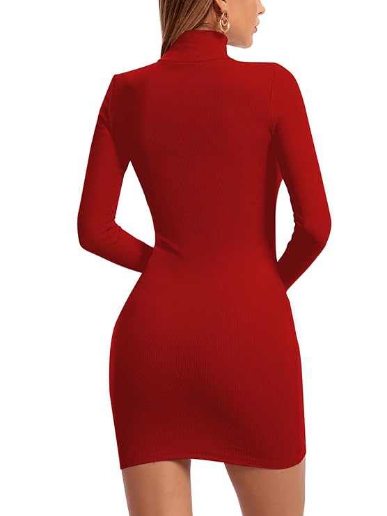 Sleek and Chic: Sew Your Own Turtleneck Dress with This Free PDF Pattern!